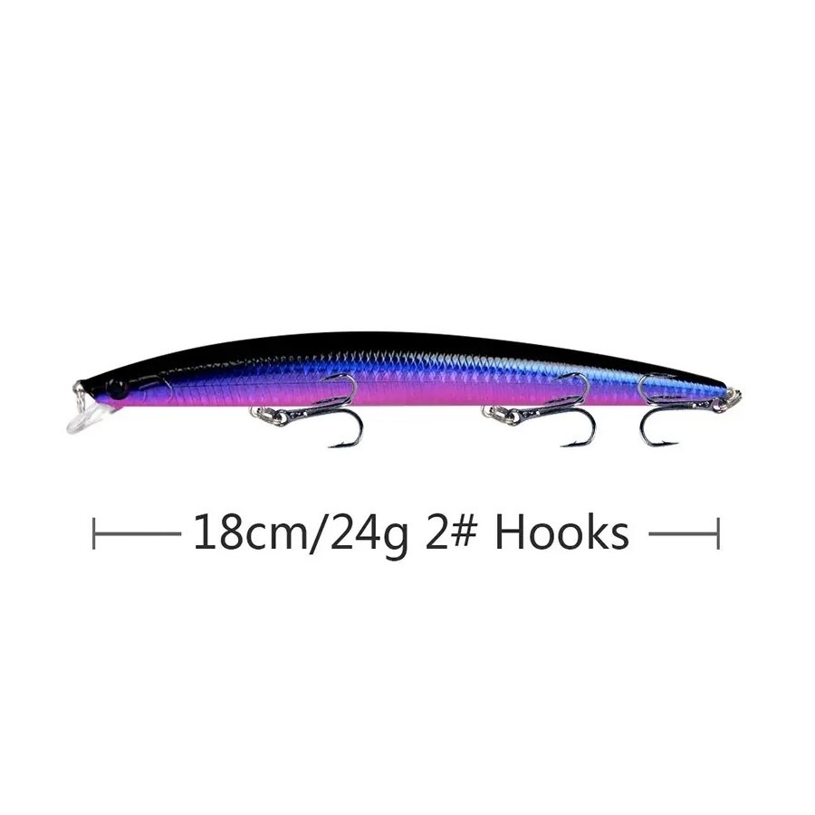 Laser Minnow Fishing Lure 18cm - đánh giá và giá Fishing Lure Crankbait