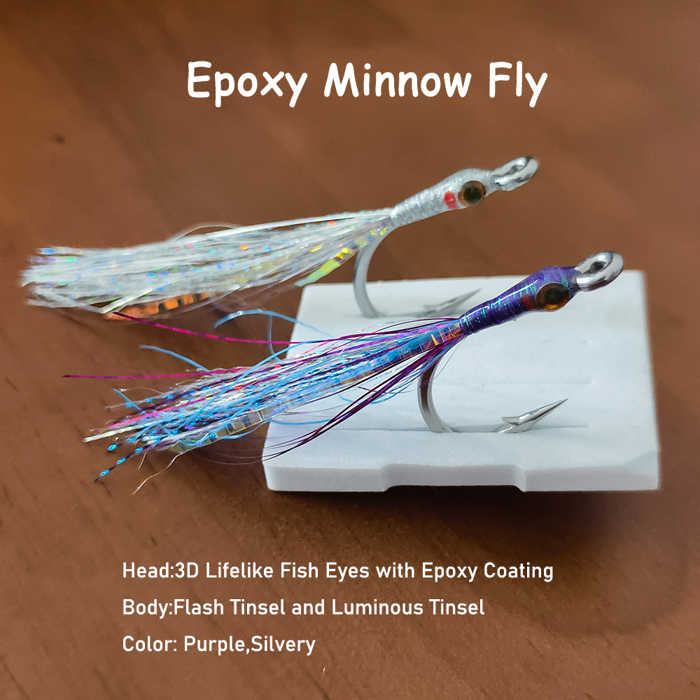 Saltwater Minnow Fly 4/0 Stain - đánh giá và giá Fishing Lure Spinnerbait