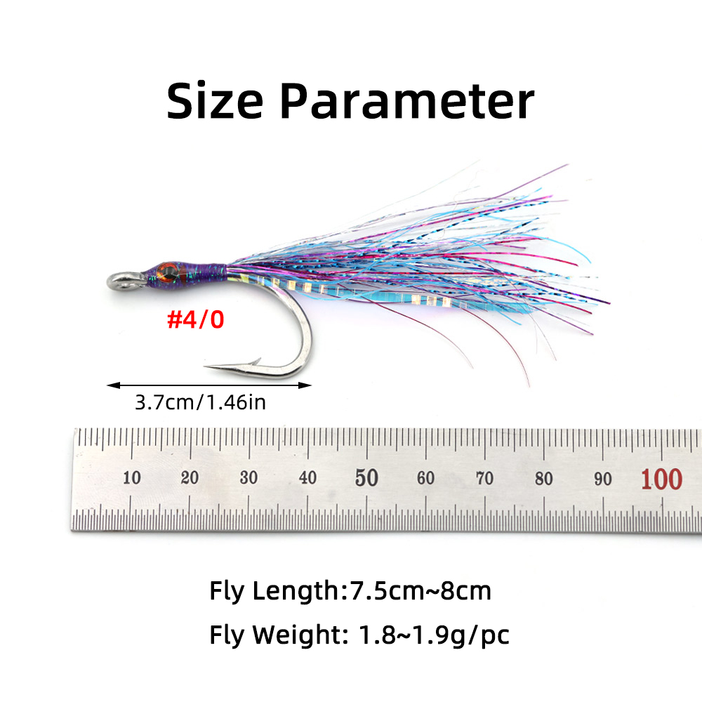 Saltwater Minnow Fly 4/0 Stain - đánh giá và giá Fishing Lure Spinnerbait