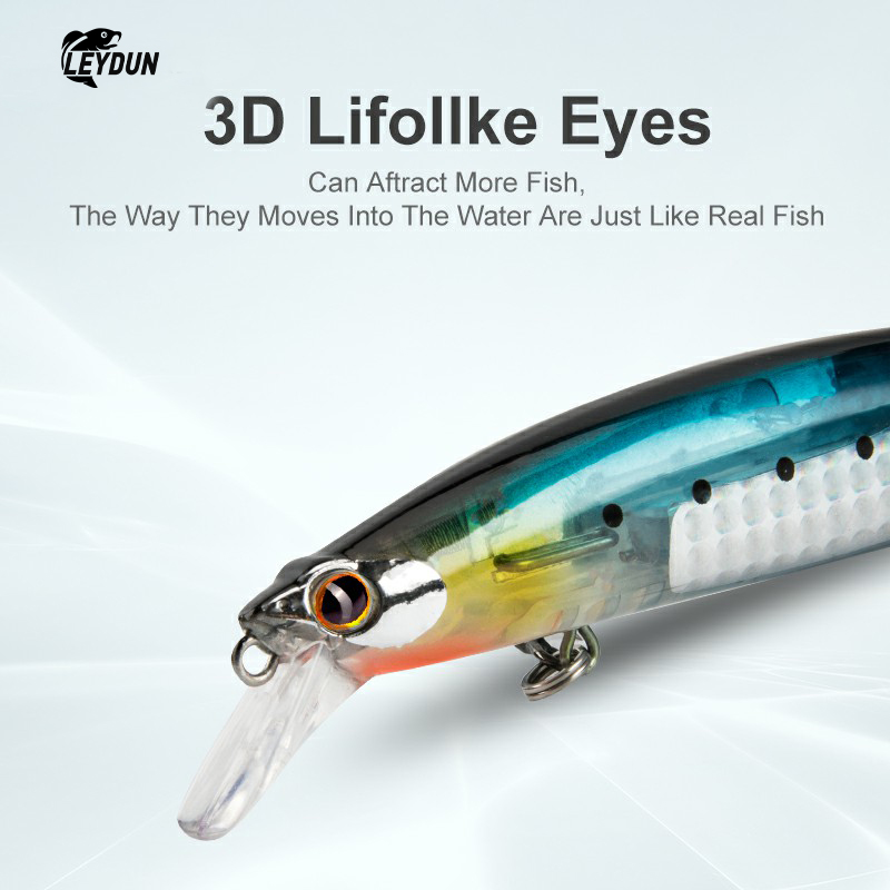 LEYDUN Floating Sea Bass Fishi - đánh giá và giá Fishing Lure Blade Bait