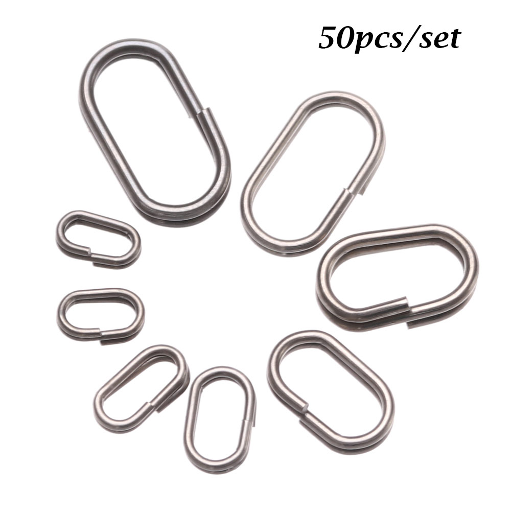 50 PCs/Lot 8/10/13/15/17/19mm  - đánh giá và giá Fishing Lure Accessories
